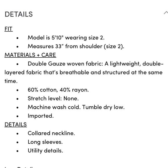 NWT TORRID Double Gauze Utility Anorak Jacket - Picture 6 of 7